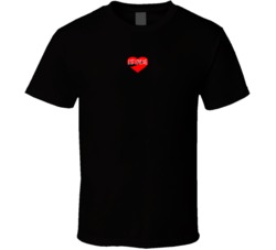 Swooshed Hear - Just Love Me T Shirt Swooshed Hear - Just Love Me T Shirt
