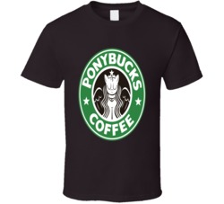 Ponybucks Coffee T Shirt Ponybucks Coffee T Shirt