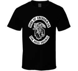 Sons Of Anchorman Tv Comedy Movie Crossover Parody T Shirt Sons Of Anchorman Tv Comedy Movie Crossover Parody T Shirt