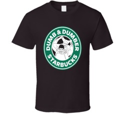 Dumb And Dumber Classic Movie Coffee Mashup Cult Vintage T Shirt Dumb And Dumber Classic Movie Coffee Mashup Cult Vintage T Shirt