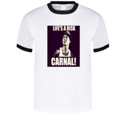 Life's A Risk Classic Movie Quote Vintage T Shirt Life's A Risk Classic Movie Quote Vintage T Shirt