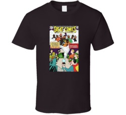 Super Hero Music Group Comic Team Up Cover T Shirt Super Hero Music Group Comic Team Up Cover T Shirt