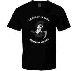 Smurfs Of Anarchy Parody Crossover Classic Retro T Shirt Smurfs Of Anarchy Parody Crossover Classic Retro T Shirt