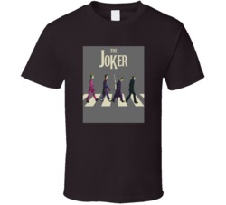 Joker Abbey Road Music Parody Comic Classic Villain T Shirt Joker Abbey Road Music Parody Comic Classic Villain T Shirt