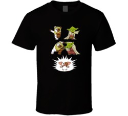 Yoda Ewok Gizmo Sci Fi Cult Classic Retro Vintage 80s T Shirt Yoda Ewok Gizmo Sci Fi Cult Classic Retro Vintage 80s T Shirt