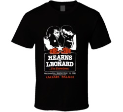 Thomas Hearns Sugar Ray Leonard Boxing Boxer Showdown T Shirt Thomas Hearns Sugar Ray Leonard Boxing Boxer Showdown T Shirt