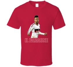 El Shaarawy Il Faraone Soccer AC Milan Italy Italian T Shirt El Shaarawy Il Faraone Soccer AC Milan Italy Italian T Shirt