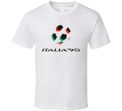 Italia 90 World Cup Italia Soccer T Shirt Italia 90 World Cup Italia Soccer T Shirt