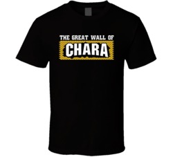 Zdeno Chara Great Wall Of Chara Boston Hockey T Shirt Zdeno Chara Great Wall Of Chara Boston Hockey T Shirt