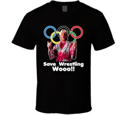 Save Olympic Wrestling Ric Flair Wooo T Shirt Save Olympic Wrestling Ric Flair Wooo T Shirt