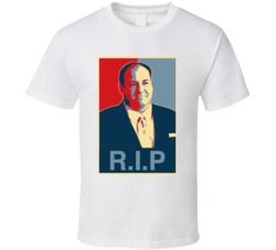 James Gandolfini Tribute Actor HBO Mafia T Shirt James Gandolfini Tribute Actor HBO Mafia T Shirt
