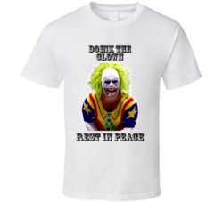 Doink The Clown RIP Wrestling Tribute T Shirt Doink The Clown RIP Wrestling Tribute T Shirt