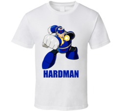 Hardman Megaman 3 Boss Robot NES Videogame T Shirt Hardman Megaman 3 Boss Robot NES Videogame T Shirt