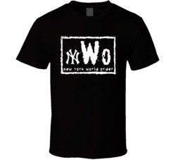 New World Order Baseball New York NWO NYWO T Shirt New World Order Baseball New York NWO NYWO T Shirt