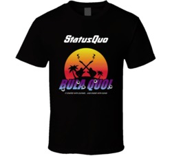 Status Quo 60s 70s 80s British Rock Band Bula Quo T Shirt Status Quo 60s 70s 80s British Rock Band Bula Quo T Shirt