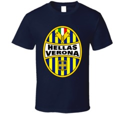 Hellas Verona Calcio Soccer Serie A Italia Italy T Shirt Hellas Verona Calcio Soccer Serie A Italia Italy T Shirt