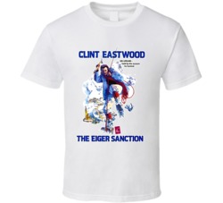George Kennedy 1975 Movie Clint Eastwood The Eiger Sanction T Shirt George Kennedy 1975 Movie Clint Eastwood The Eiger Sanction T Shirt