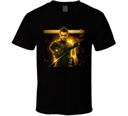 Video Game Deus Ex T Shirt Video Game Deus Ex T Shirt