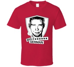 Per Mertesacker Gunners Big F German Football T Shirt Per Mertesacker Gunners Big F German Football T Shirt
