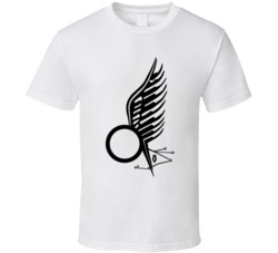 Battlestar Galactica Starbuck Kara Thrace Angel Tattoo T Shirt Battlestar Galactica Starbuck Kara Thrace Angel Tattoo T Shirt
