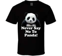 Never Say No To Panda Cheese Commercial Egypt Funny T Shirt