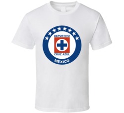 Deportivo Cruz Azul Mexican Futbal Soccer Mexico City T Shirt Deportivo Cruz Azul Mexican Futbal Soccer Mexico City T Shirt