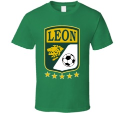 Club Leon Mexican Futbal Mexico Soccer Guanajuato T Shirt Club Leon Mexican Futbal Mexico Soccer Guanajuato T Shirt
