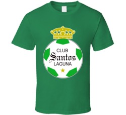 Santos Laguna Mexico Soccer Club Mexican Futbal T Shirt Santos Laguna Mexico Soccer Club Mexican Futbal T Shirt