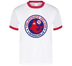 Veracruz Rojas Mexican Mexico Futbal Soccer Latino T Shirt Veracruz Rojas Mexican Mexico Futbal Soccer Latino T Shirt