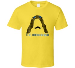 Iron Sheik Wrestling Legend Mustache T Shirt Iron Sheik Wrestling Legend Mustache T Shirt