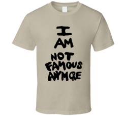 Im Not Famous Anymore Shia Lebouf Paper Bag T Shirt Im Not Famous Anymore Shia Lebouf Paper Bag T Shirt
