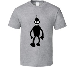 Bender IRobot Futurama TV Show T Shirt Bender IRobot Futurama TV Show T Shirt
