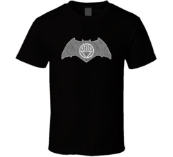Black Lantern Batman Logo Cool Comics Tribute T Shirt Distressed Black Lantern Batman Logo Cool Comics Tribute T Shirt Distressed