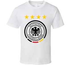 Germany Soccer Futbol Crest Logo 2014 T Shirt Germany Soccer Futbol Crest Logo 2014 T Shirt
