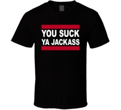 You Suck Ya Jackass Funny Happy Gilmore Quote Movie Golf T Shirt You Suck Ya Jackass Funny Happy Gilmore Quote Movie Golf T Shirt