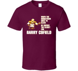 Barry Cofield Football Boogeyman Washington T Shirt Barry Cofield Football Boogeyman Washington T Shirt