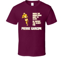 Football Washington Boogeyman Pierre Garcon T Shirt Football Washington Boogeyman Pierre Garcon T Shirt