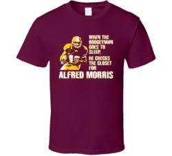 Alfred Morris Washington Football Boogeyman T Shirt Alfred Morris Washington Football Boogeyman T Shirt