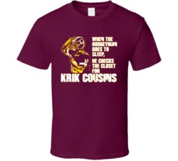 Boogeyman Washington Kirk Cousins Football T Shirt Boogeyman Washington Kirk Cousins Football T Shirt