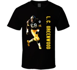 Lc Greenwood Pittsburgh Football Legend Steel Curtain Defense T Shirt Lc Greenwood Pittsburgh Football Legend Steel Curtain Defense T Shirt