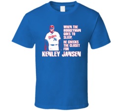 Kenley Jansen Baseball Boogeyman La Los Angeles T Shirt Kenley Jansen Baseball Boogeyman La Los Angeles T Shirt