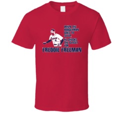 Freddie Freeman Baseball Boogeyman Atlanta T Shirt