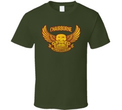 Chairborne Couch Potato Funny Military Armed Forces T Shirt Chairborne Couch Potato Funny Military Armed Forces T Shirt