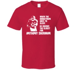 Kansas City Football Kc Boogeyman  Anthony Sherman T Shirt