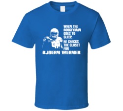 Bjoern Werner Football Boogeyman Indianapolis T Shirt