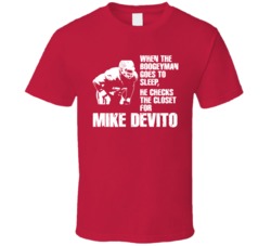 Boogeyman Football Kc Kansas City Mike Devito De Vito T Shirt