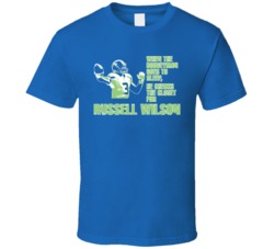 Boogeyman Football Seattle Danger Russell Wilson T Shirt