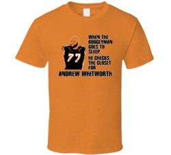 Cincinnati Football Boogeyman Andrew Whitworth T Shirt