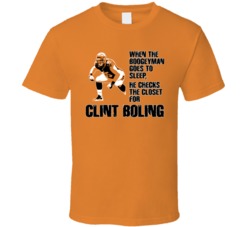 Football Boogeyman Clint Boling Cincinnati T Shirt
