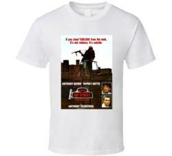 Movie 1972 Anthony Quinn Yaphet Kotto Across 110th Street T Shirt